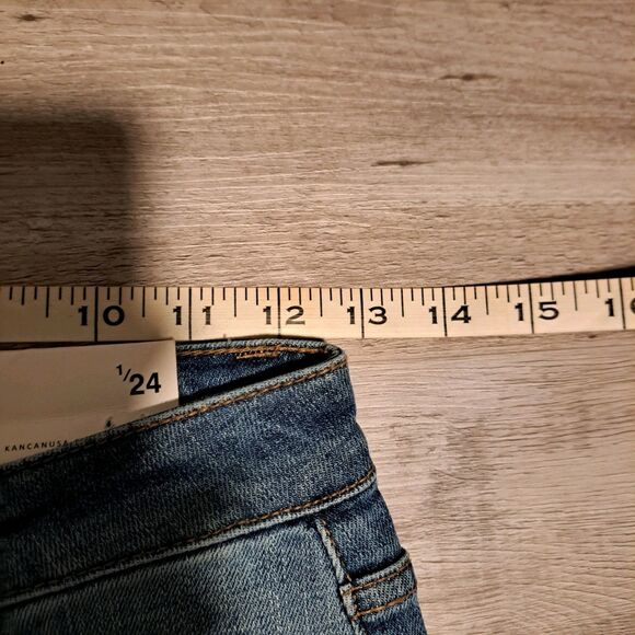Kancan High Rise Ankle Skinny Distressed Medium Wash Jeans Size 1/24 25W - Picture 16 of 16